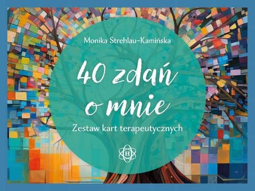 okładka 40 zdań o mnie Zestaw kart terapeutycznych książka | Monika Strehlau-Kamińska