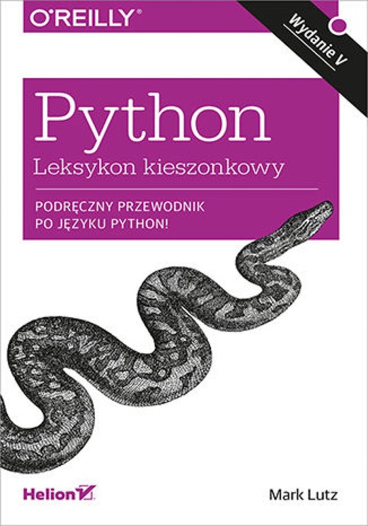 okładka Python. Leksykon kieszonkowy. Wydanie V ebook | epub, mobi, pdf | Mark Lutz