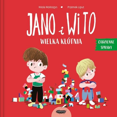 okładka Jano i Wito. Wielka kłótnia książka | Wiola Wołoszyn