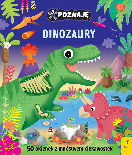 okładka Poznaję dinozaury. Poznaję książka | Opracowanie zbiorowe