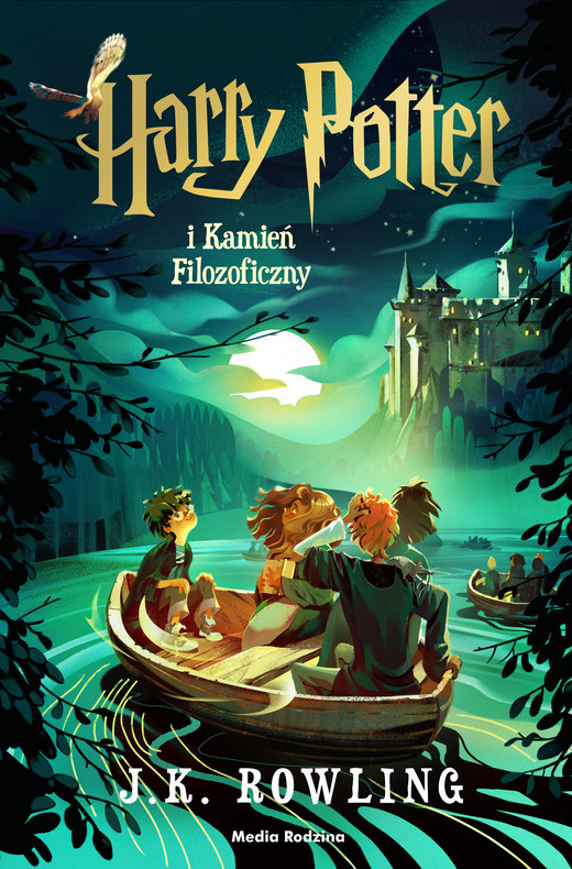 okładka Harry Potter i Kamień Filozoficzny. Harry Potter (ilustrowane brzegi) edycja limitowana książka
