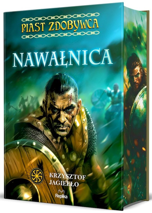 okładka Nawałnica. Piast Zdobywca. Tom 3 (ilustrowane brzegi) książka | Krzysztof Jagiełło