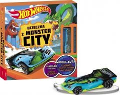 okładka Mattel Hot Wheels. Ucieczka z Monster City książka | Praca Zbiorowa
