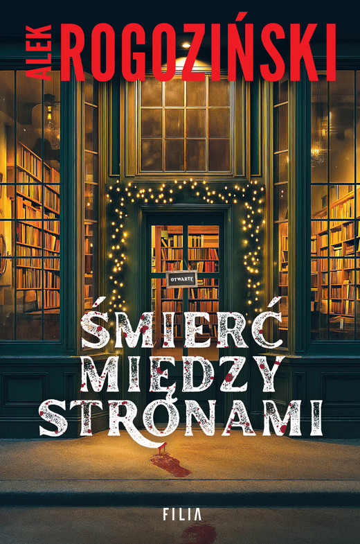 okładka Śmierć między stronami książka | Alek Rogoziński
