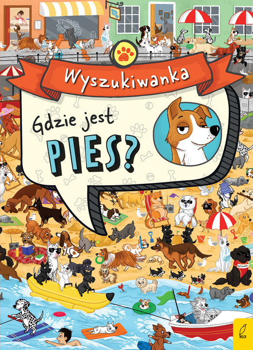 okładka Gdzie jest pies? Wyszukiwanka książka