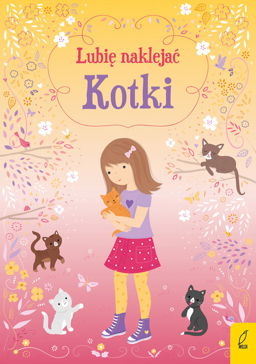 okładka Lubię naklejać Kotki książka