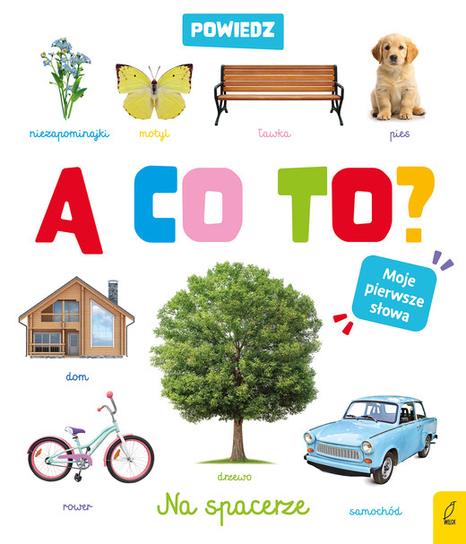 okładka Powiedz a co to ? Na spacerze książka