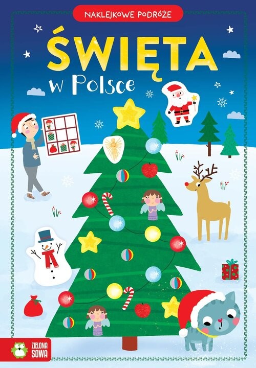 okładka Naklejkowe podróże. Święta w Polsce książka