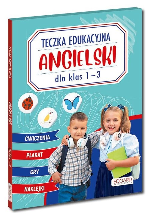 okładka Angielski Teczka edukacyjna Dla klas 1-3 książka
