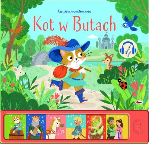 okładka Słucham baśni KOT W BUTACH książka