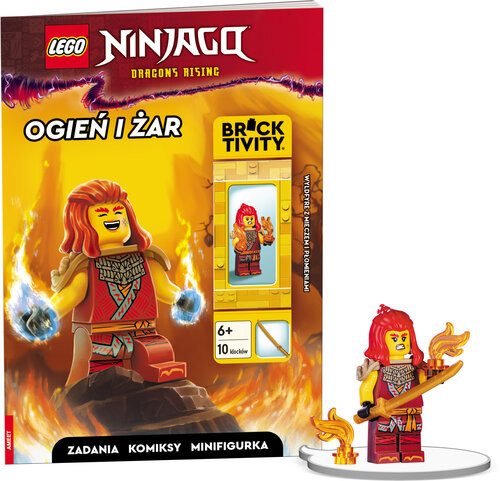 okładka Lego ninjago. Ogień i żar LNC-6749 książka | Opracowanie zbiorowe