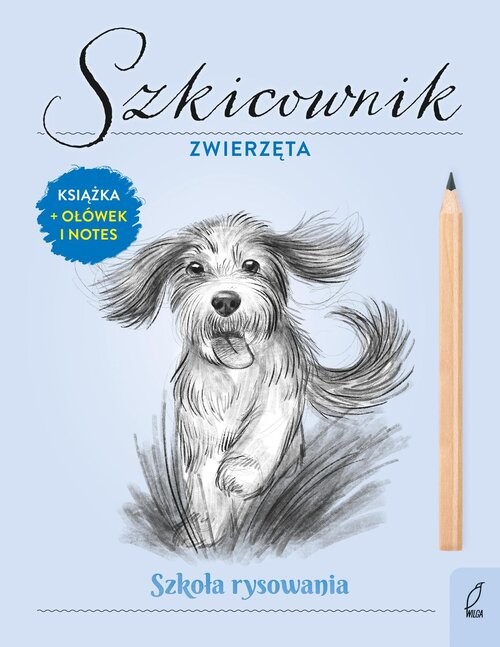okładka Szkoła rysowania Szkicownik Zwierzęta książka | Natalia Berlik