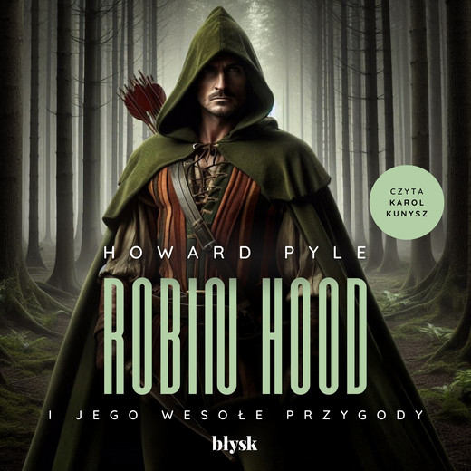 okładka Robin Hood i jego wesołe przygody audiobook | MP3 | Howard Pyle