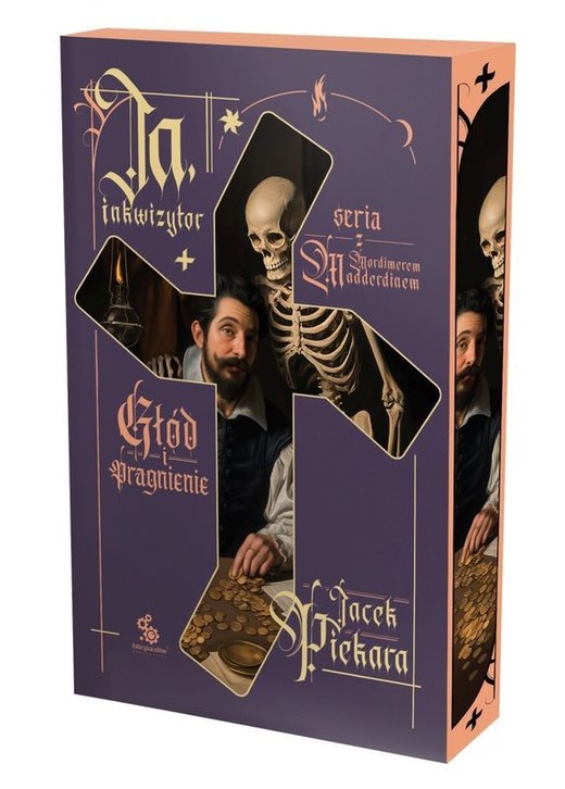 okładka Ja, inkwizytor. Głód i pragnienie (ilustrowane brzegi) książka | Jacek Piekara