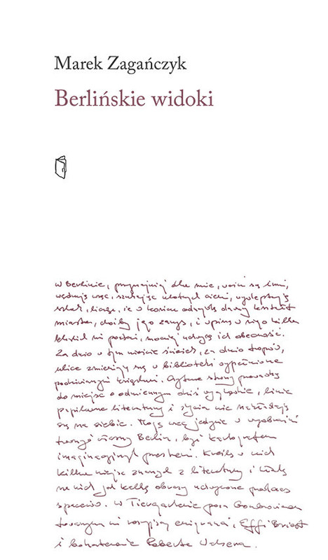 okładka Berlińskie widoki książka | Marek Zagańczyk