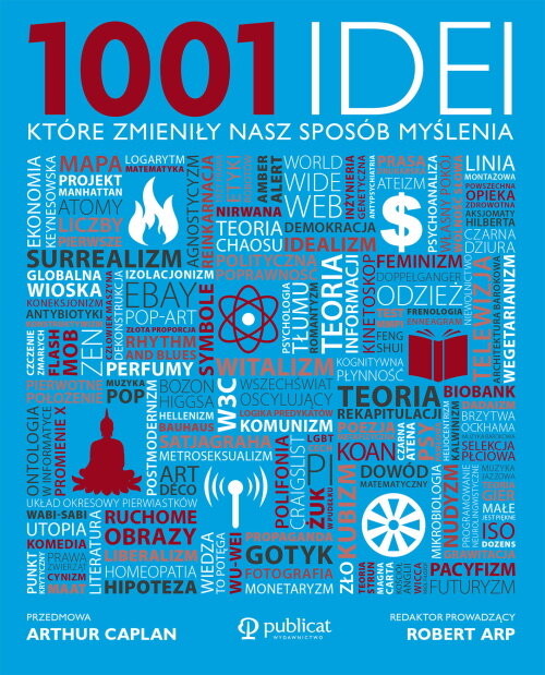 okładka 1001 idei, które zmieniły nasz sposób myślenia książka