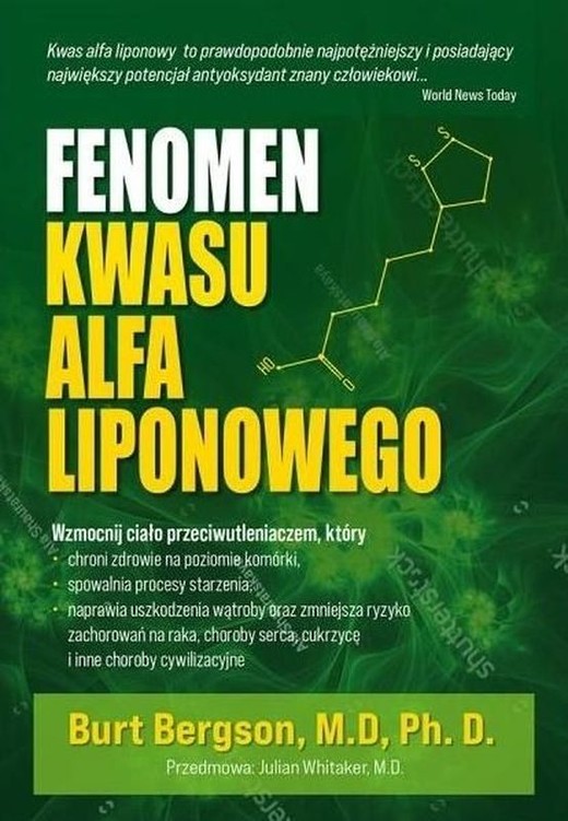 okładka Fenomen kwasu alfa liponowego książka