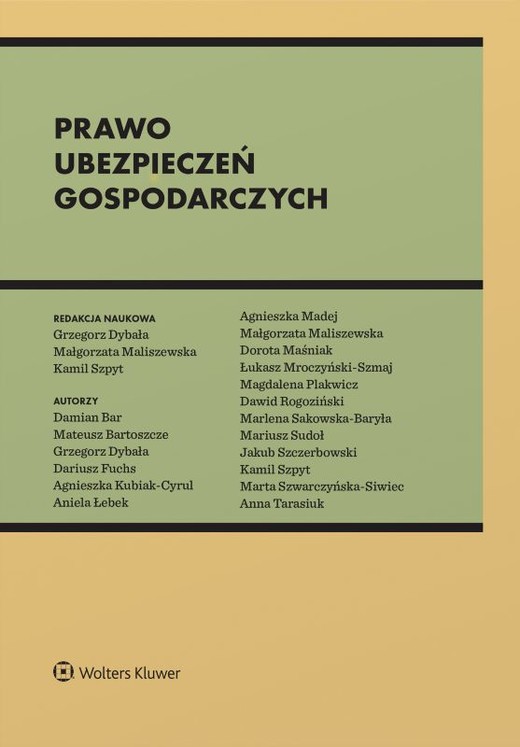 okładka Prawo ubezpieczeń gospodarczych książka | Opracowanie zbiorowe
