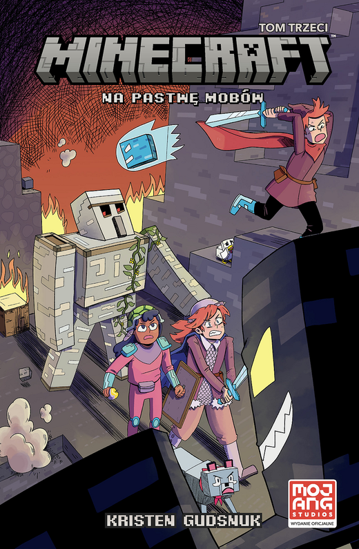 okładka Na pastwę mobów. Minecraft. Tom 3 książka | Opracowanie zbiorowe