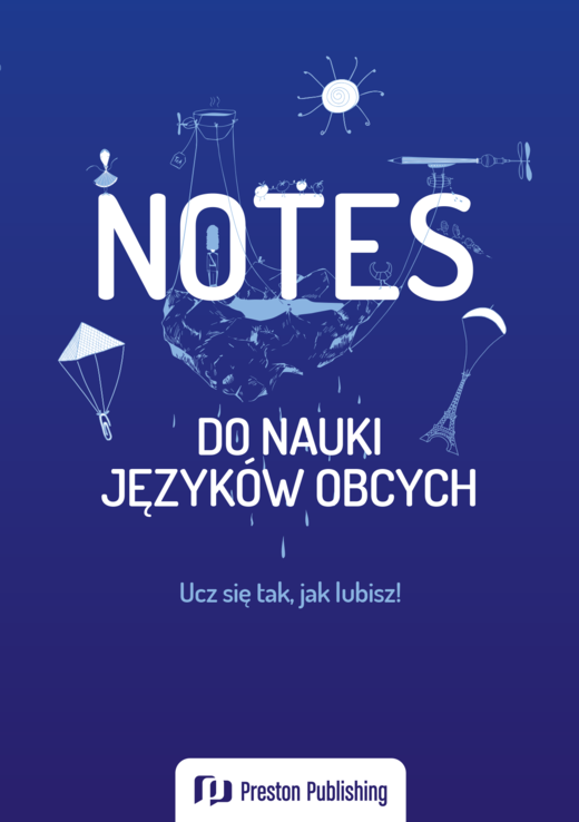 okładka Notes do nauki języków obcych (granatowy) książka | Opracowanie zbiorowe