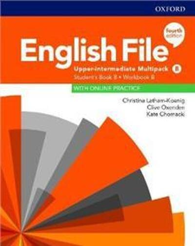 okładka English File 4E Upper-Intermediate Multipack B with Online Practice podręcznik i ćwiczenia książka