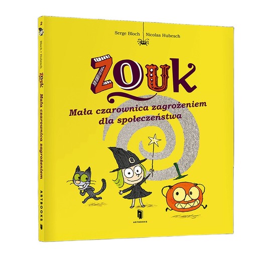 okładka Zouk. Mała czarownica zagrożeniem dla społeczeństwa książka