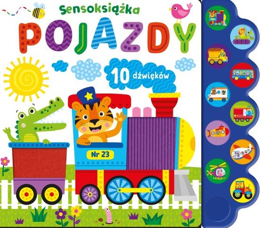 okładka Pojazdy. Sensoksiążka książka