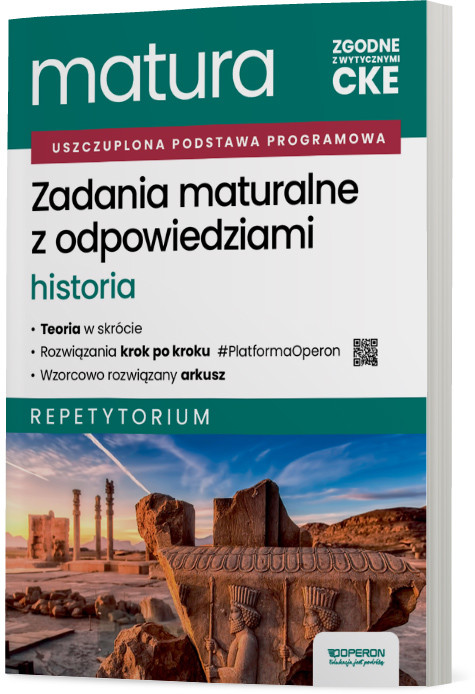okładka Matura 2026 Historia Zadania maturalne z odpowiedziami Repetytorium książka | Beata Kubicka