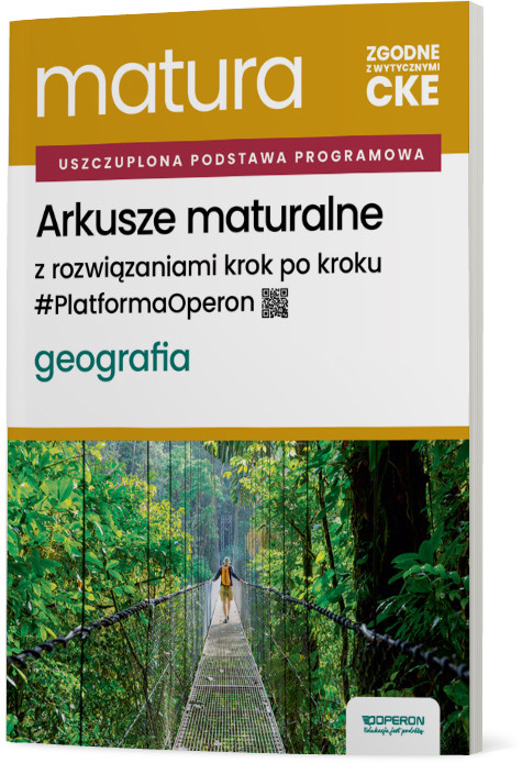 okładka Matura 2026 Geografia Arkusze maturalne Zakres rozszerzony książka | Piotr Ciesielski