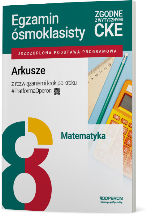 okładka Egzamin ósmoklasisty 2026 Matematyka Arkusze książka