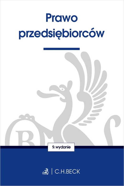 okładka Prawo przedsiębiorców wyd. 9 książka | Opracowanie zbiorowe