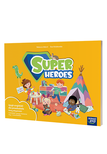 okładka Język angielski WP Super Heroes przedszkole 3-4-latki karty aktywności książka | Ewa Kołakowska