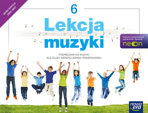 okładka Lekcja Muzyki podręcznik dla klasy 6 szkoły podstawowej EDYCJA 2025-2027 książka