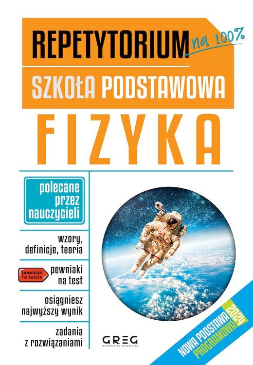 okładka Fizyka. Nowe Repetytorium. Szkoła podstawowa wyd. 2025 książka