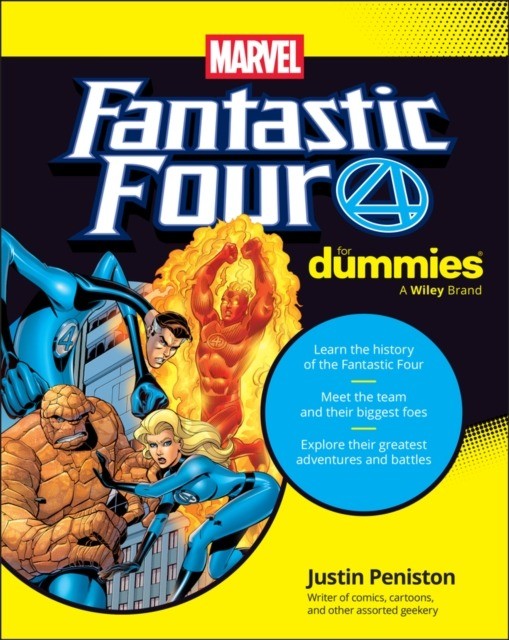 okładka Fantastic Four For Dummies wer. angielska książka