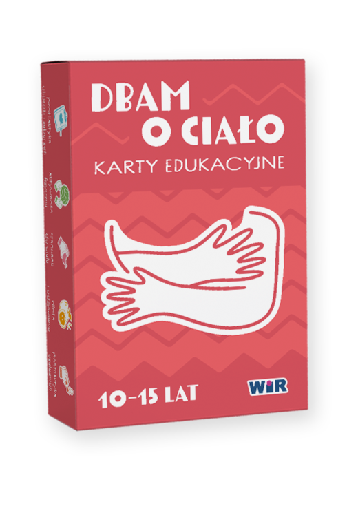 okładka Dbam o Ciało karty edukacyjne książka | Marta Knapińska-Chłodnicka