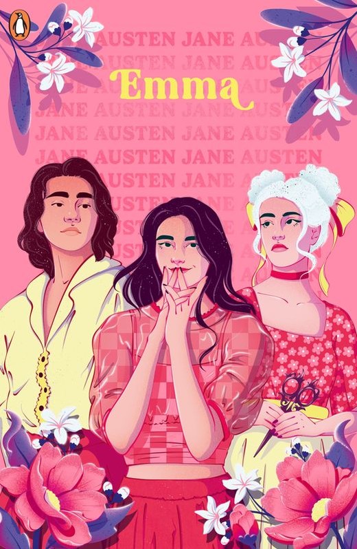 okładka Emma wer. angielska książka | Jane Austen