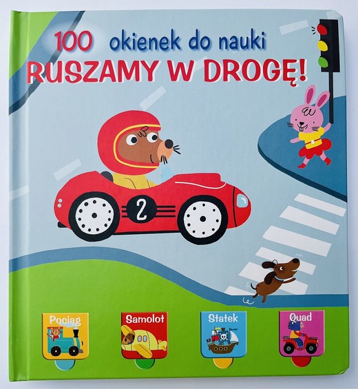 okładka 100 okienek do nauki. Ruszamy w drogę książka | Opracowanie zbiorowe