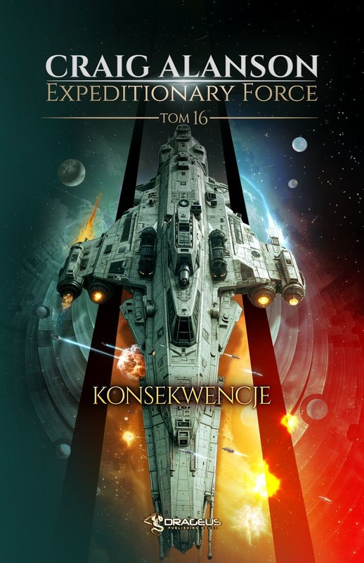 okładka Konsekwencje. Expeditionary Force. Tom 16 książka | Craig Alanson
