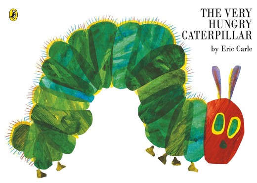 okładka The Very Hungry Caterpillar wer. angielska książka | Eric Carle