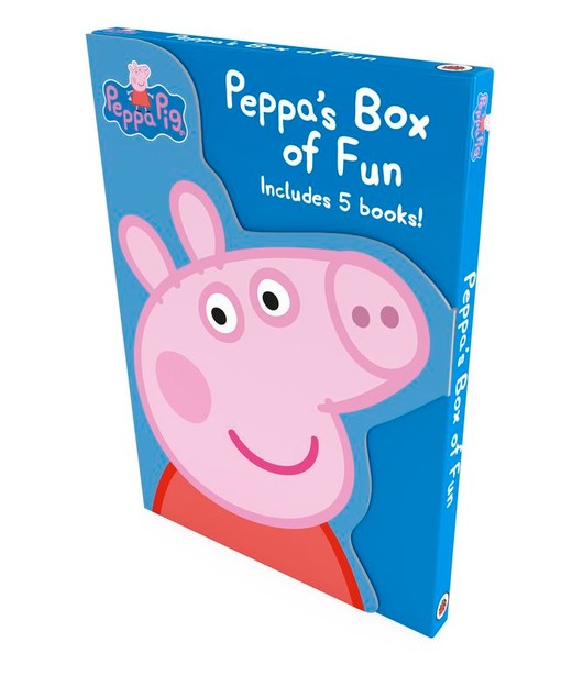 okładka Peppa's Box of Fun. Peppa Pig wer. angielska książka | Opracowanie zbiorowe