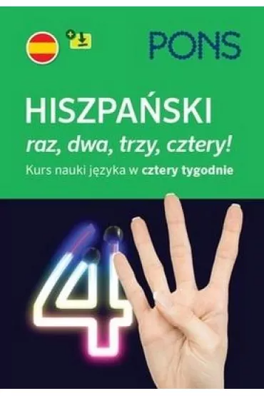 okładka Hiszpański raz, dwa, trzy, cztery A1/A2 + MP3 książka