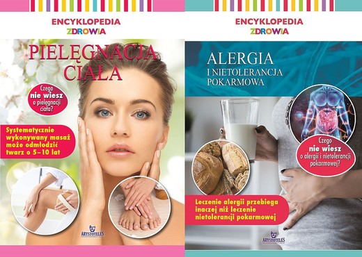okładka Pakiet Encyklopedia zdrowia. Alergia/ Pielęgnacja ciała książka