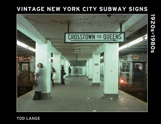 okładka Vintage New York City Subway Signs książka