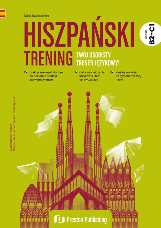 okładka Hiszpański. Trening B2+ książka | Maja Zawierzeniec