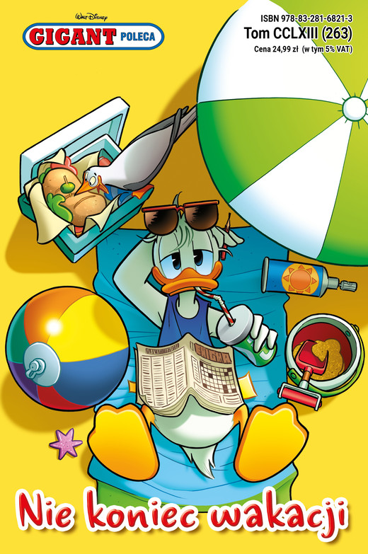 okładka Nie koniec wakacji. Gigant Poleca. Tom 6/2025 książka | Opracowanie zbiorowe