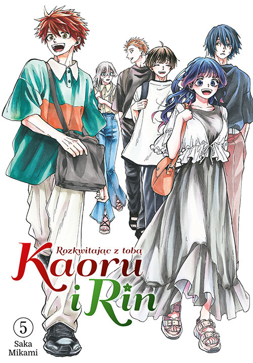 okładka Kaoru i Rin. Rozkwitając z tobą. Tom 5 książka