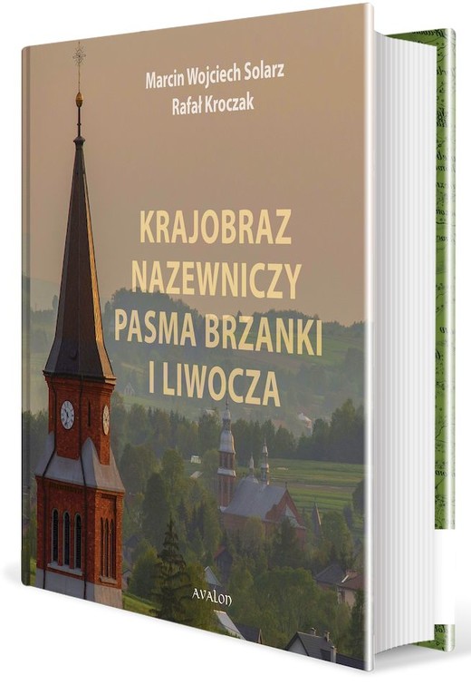 okładka Krajobraz nazewniczy Pasma Brzanki i Liwocza książka | Solarz MarcinWojciech