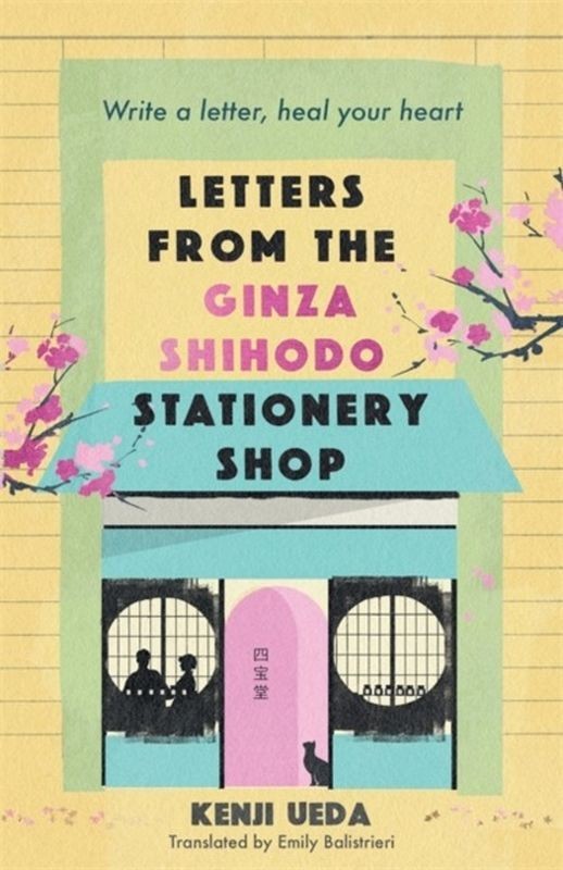 okładka Letters from the Ginza Shihodo Stationery Shop wer. angielska książka