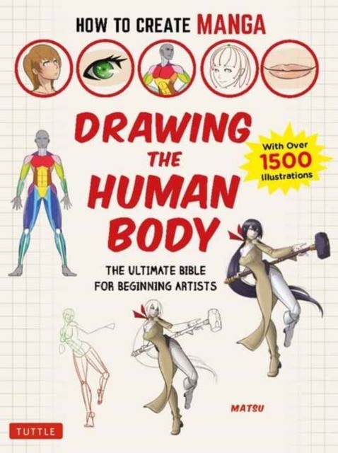 okładka How To Create Manga Drawing Human Body wer. angielska książka